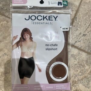 Size 5XL Jockey Essentials no-chafe slip shorts